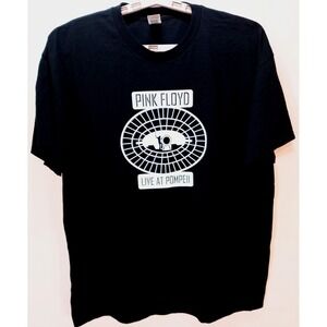 Pink Floyd Live At Pompeii Men's T-Shirt, XL, Black